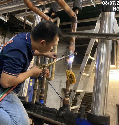 THI CÔNG HỆ THỐNG ĐIỆN LẠNH TẠI MEGA MARKET BÌNH PHÚ